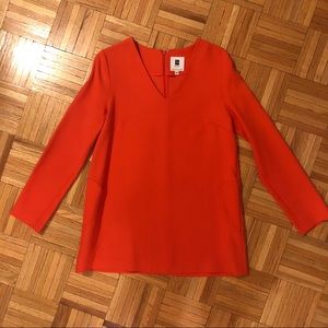 Lisa Perry Orange Tunic 🧡 Size 4 NWOT